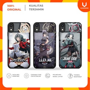 Case Astra yao Ellen Zoe Jane Doe Von Lycaon Caesar Yanagi Zenless Zone Zero ZZZ Card Hoyoverse Game Phone Casing
