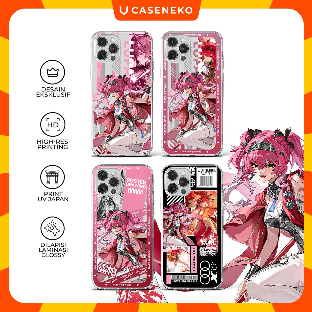 Caseneko Case Lupa Wuthering Waves Wuwa Game Phone Casing Custom V1