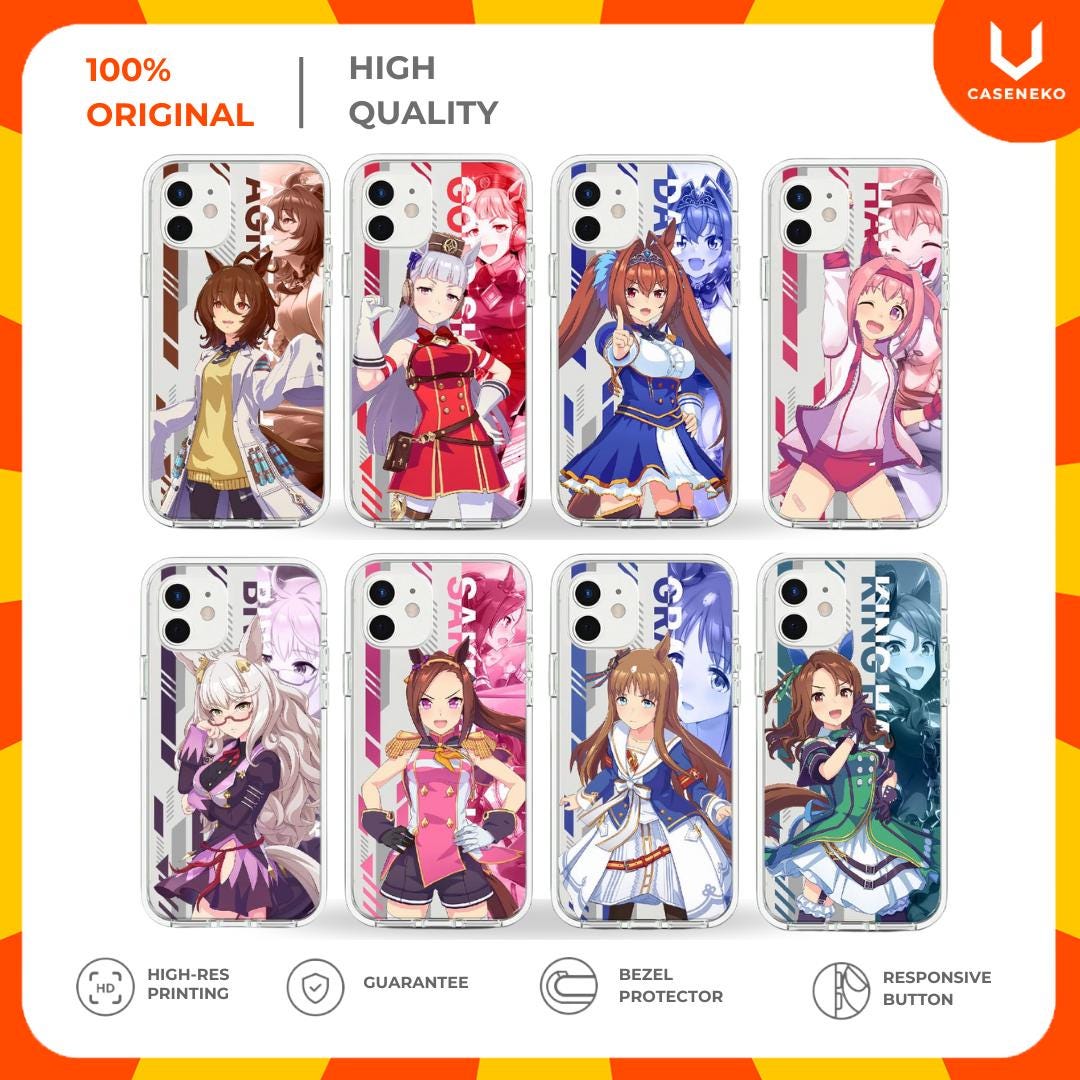 Case Agnes Tachyon Biwa Hayahide Daiwa Scarlet Gold Ship Grass Wonder Haru Urara King Halo Uma Musume Pretty Derby Phone Casing