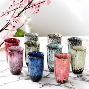 480ml Japanese Ceramic Travel Mug with Lid | Handmade Reusable Coffee Mug | Coffee Travel Cup | Perfect Christmas Gifts