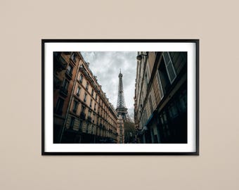 Paris Eiffel Tower Print, Paris Travel Photography Print, Eiffel Tower Fine Art Print, Fine Art Print for Home Decor