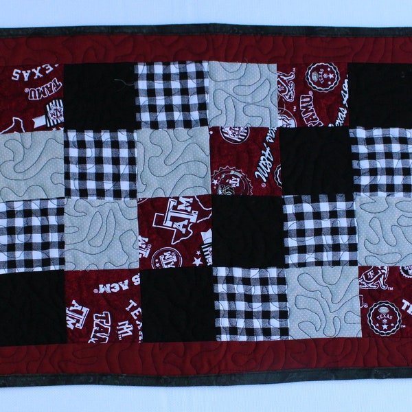 Collegiate Quilted 4Block Table Runners