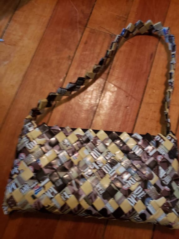 Candy wrapper purse