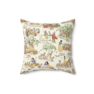 Housse de coussin décorative Blanche-Neige image 3
