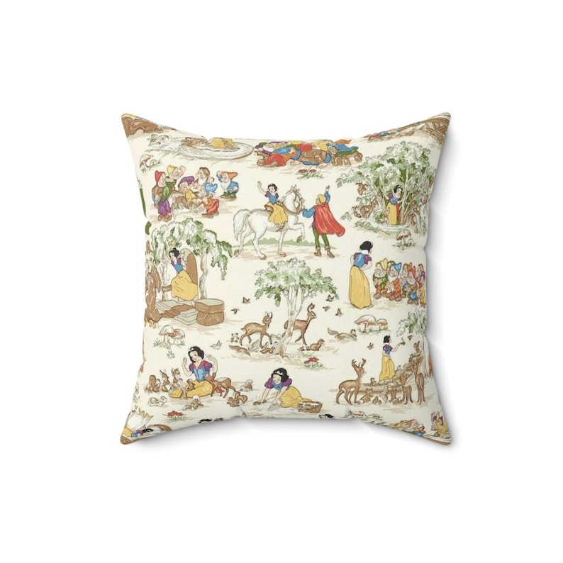 Housse de coussin décorative Blanche-Neige image 3