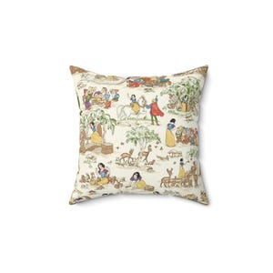Housse de coussin décorative Blanche-Neige image 2