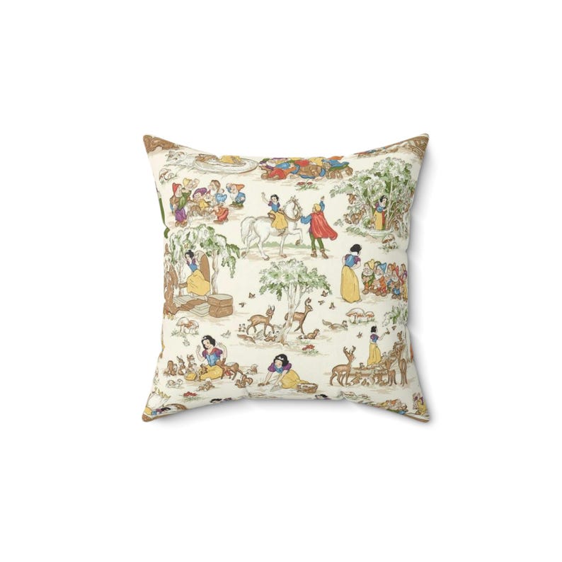 Housse de coussin décorative Blanche-Neige image 2