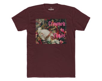 Crowned In Chaos Unisex Cotton Crew Tee