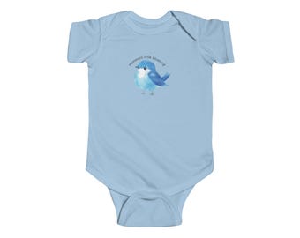 Mommas Little Bluebird Onesie