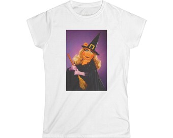 Witch Ms Piggy Women's Softstyle Tee