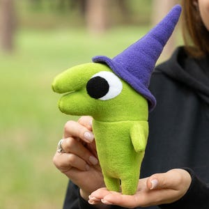 Smiling Friends Glep Plush - Handmade Soft Toy, 11 inches