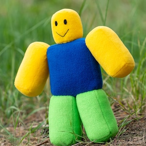 Noob Plush, Handmade Soft Toy Inspired by Classic Avatar, Gamer Gift, Custom Game Plush