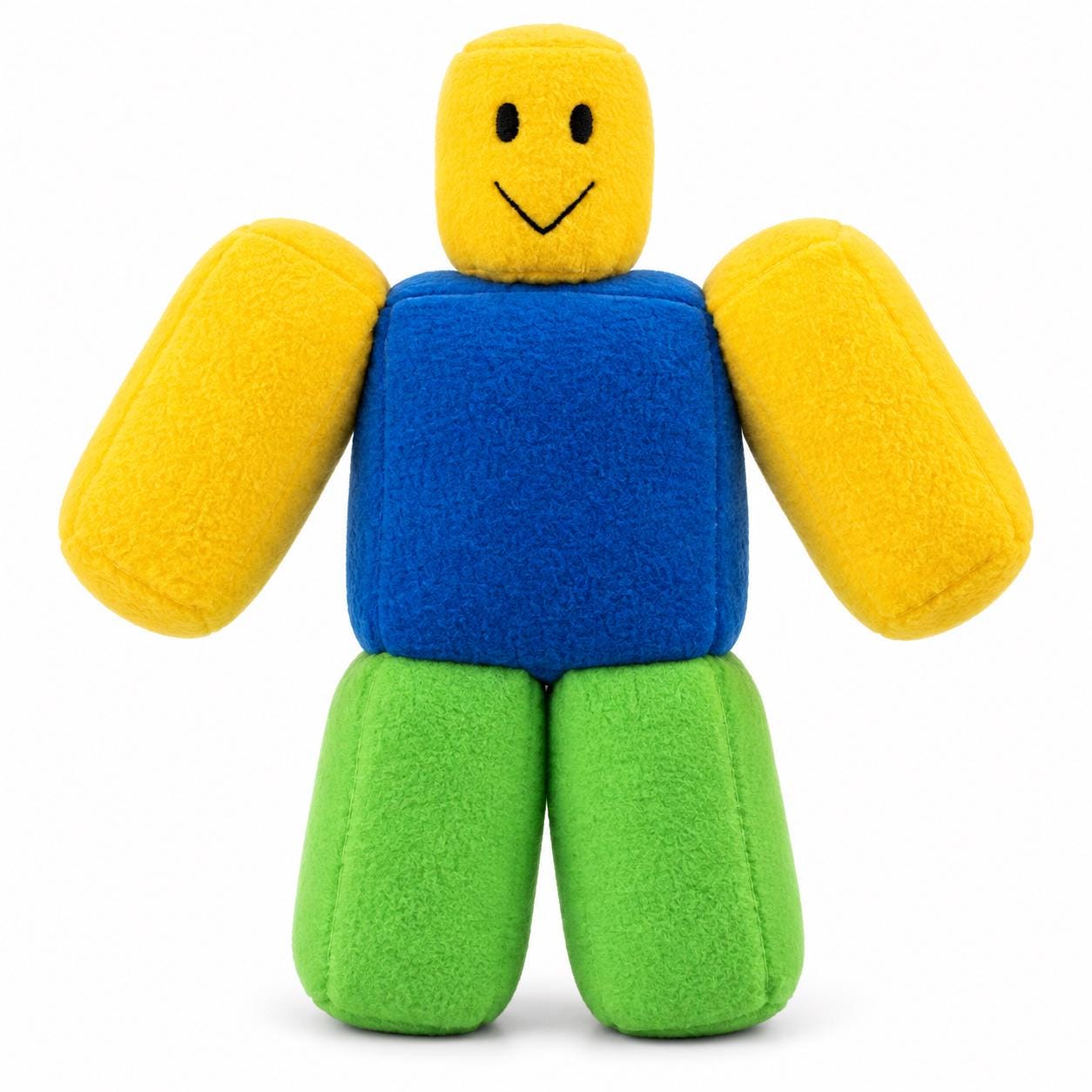 Noob Plush, Handmade Soft Toy Inspired by Classic Avatar, Gamer