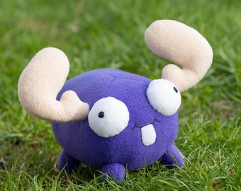 Mini Elch Plüsch, Invader Zim inspiriert, handgemachtes Stofftier, benutzerdefinierte Plüschtiere