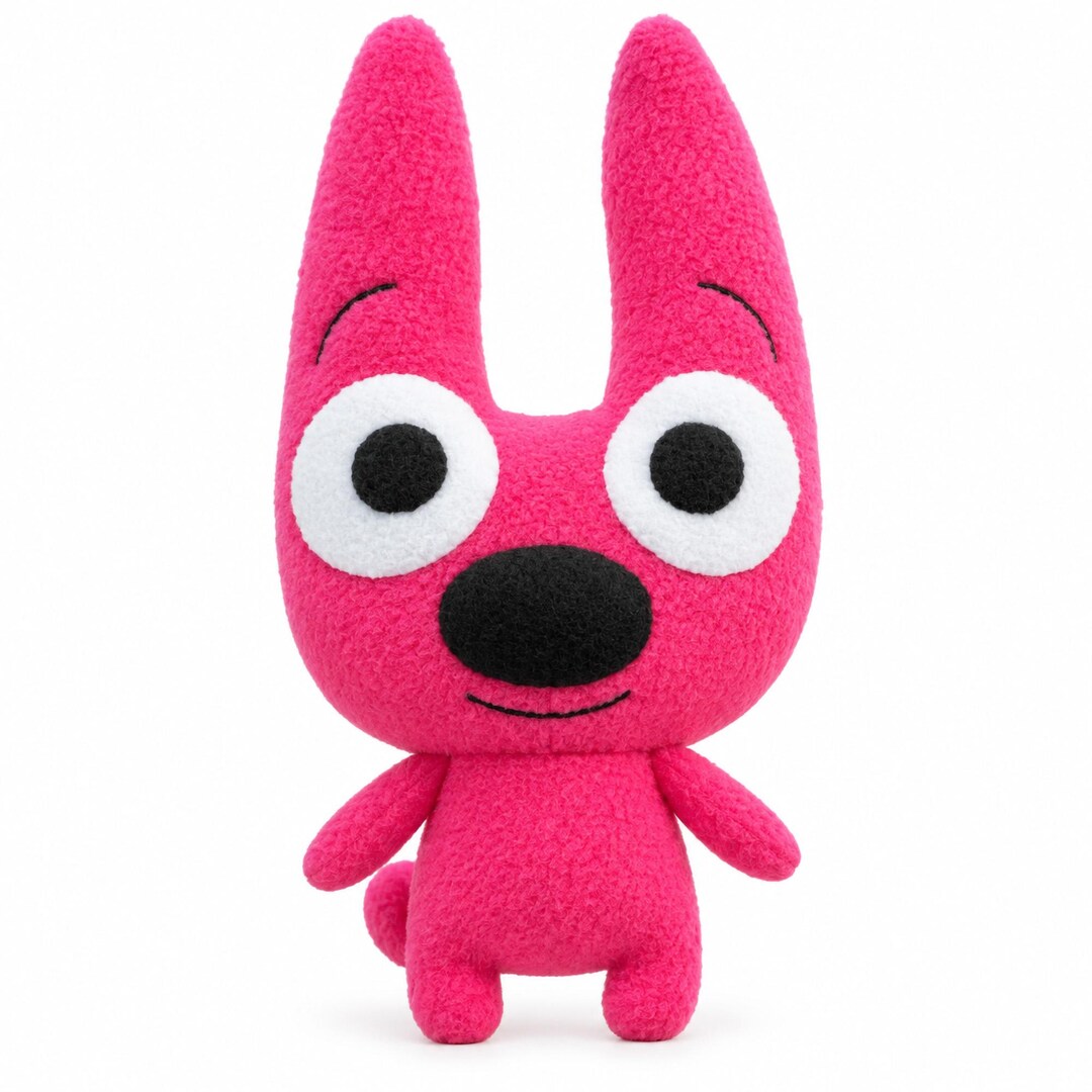 Pink Cat Plush - Custom Handmade Soft Toy, Made to Order - Etsy