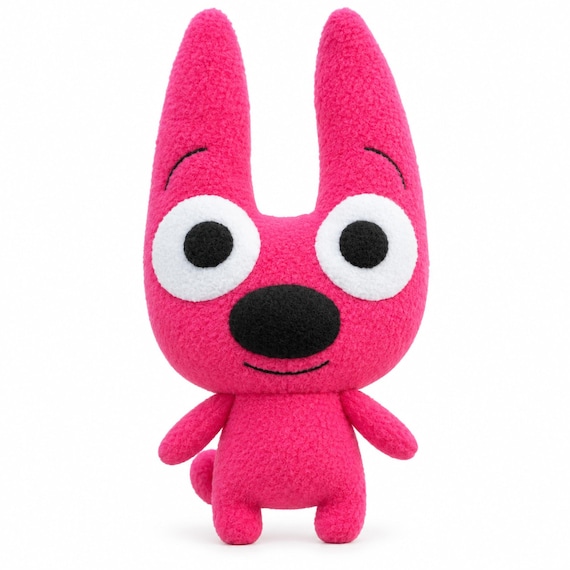 Pink Cat Plush - Custom Handmade Soft Toy, Made to Order - Etsy
