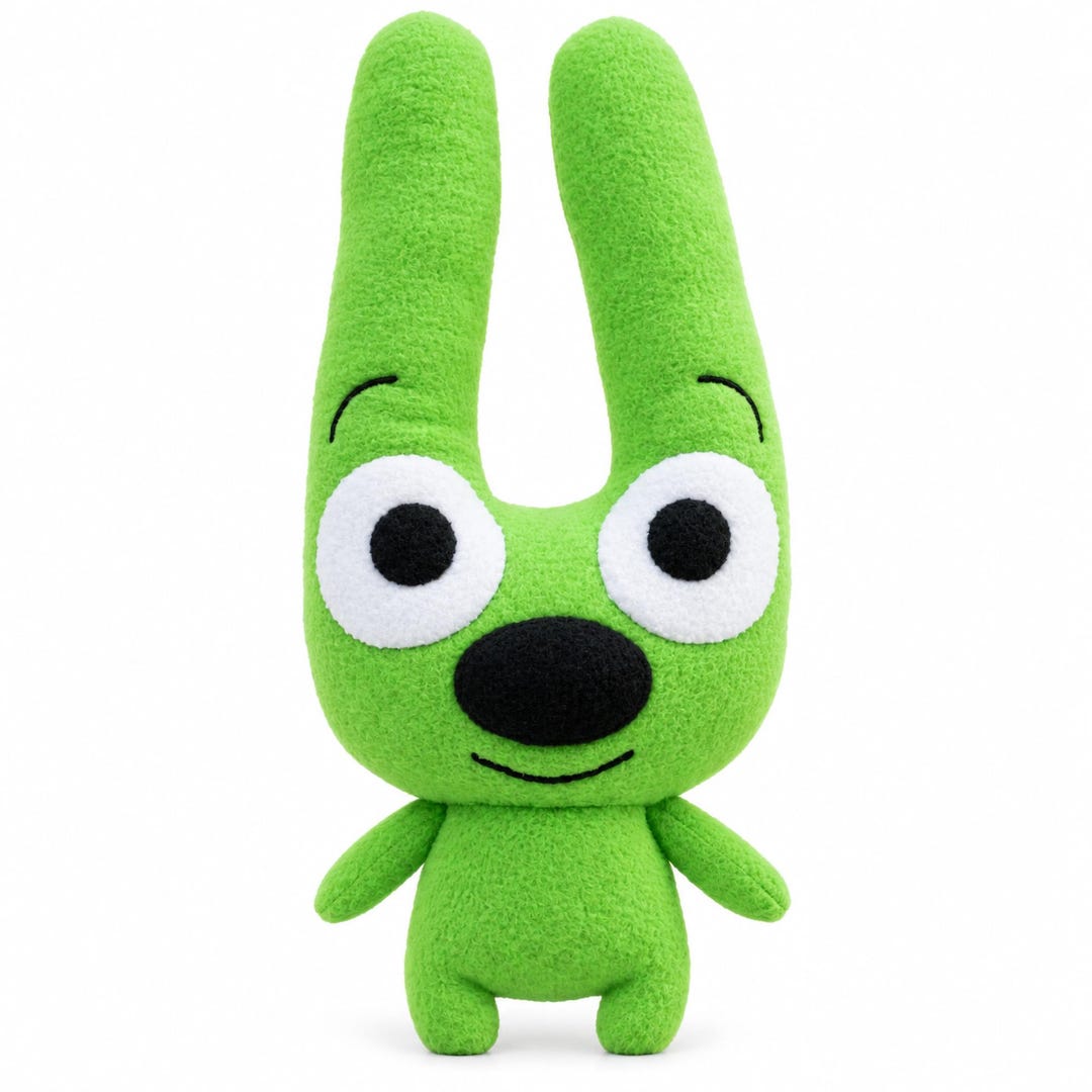 Green Bunny Plush - Custom Handmade Soft Toy, Made to Order - Etsy