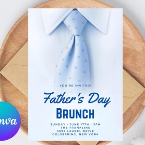 Uitnodiging Vaderdagfeest, Vaderdaglunch, Vaderdagbrunch, Beers and Burgers Dads Day-evenement, BBQ Vaderdag-uitnodiging, Canva Edit