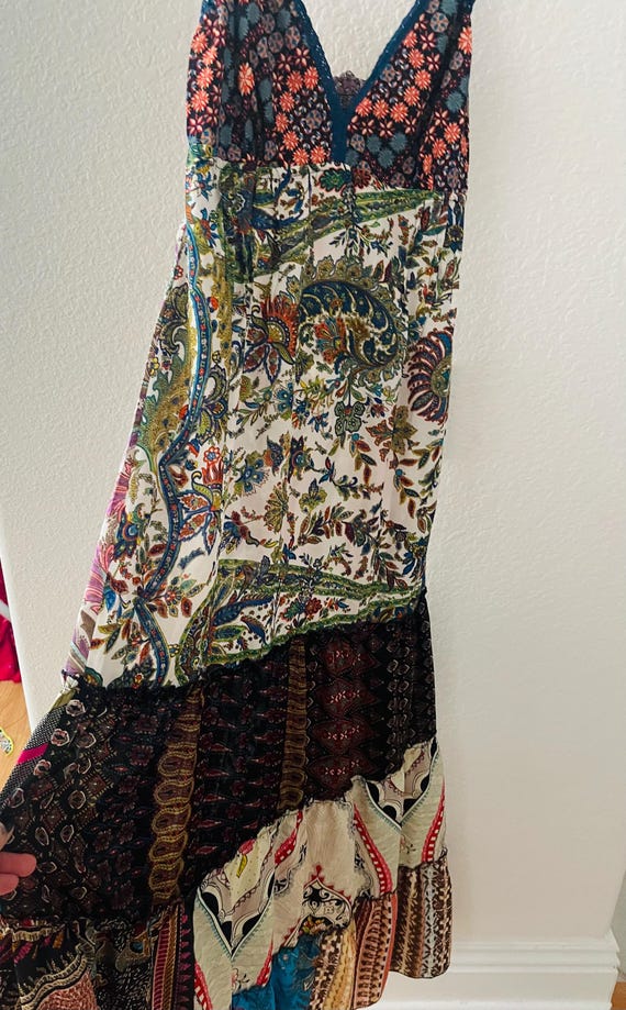 PATCHWORK INDIAN MAXIDRESS - image 5