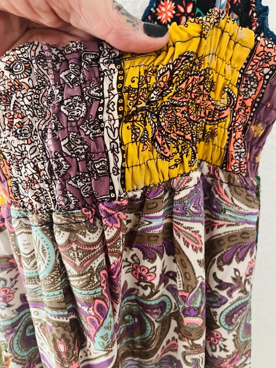 PATCHWORK INDIAN MAXIDRESS - image 3