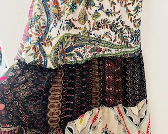 PATCHWORK INDIAN MAXIDRESS