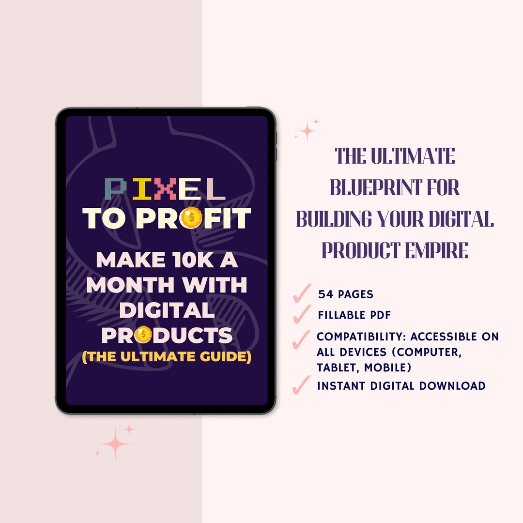 Digital Product Guide: Make 10K a Month for Passive Income (download ...