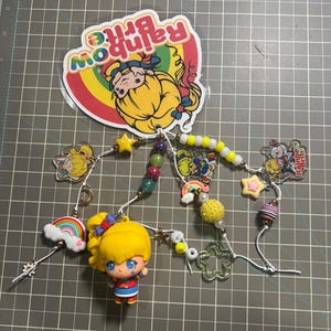 Rainbow Brite bookcharm