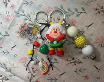 Twink Rainbow Brite tashanger, sleutelhanger