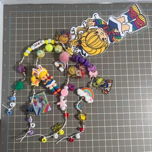 Rainbow Brite book charm