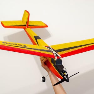 Topsy RC Model Plane DXF Plans: Laser/CNC Cut Files (Digital Download)