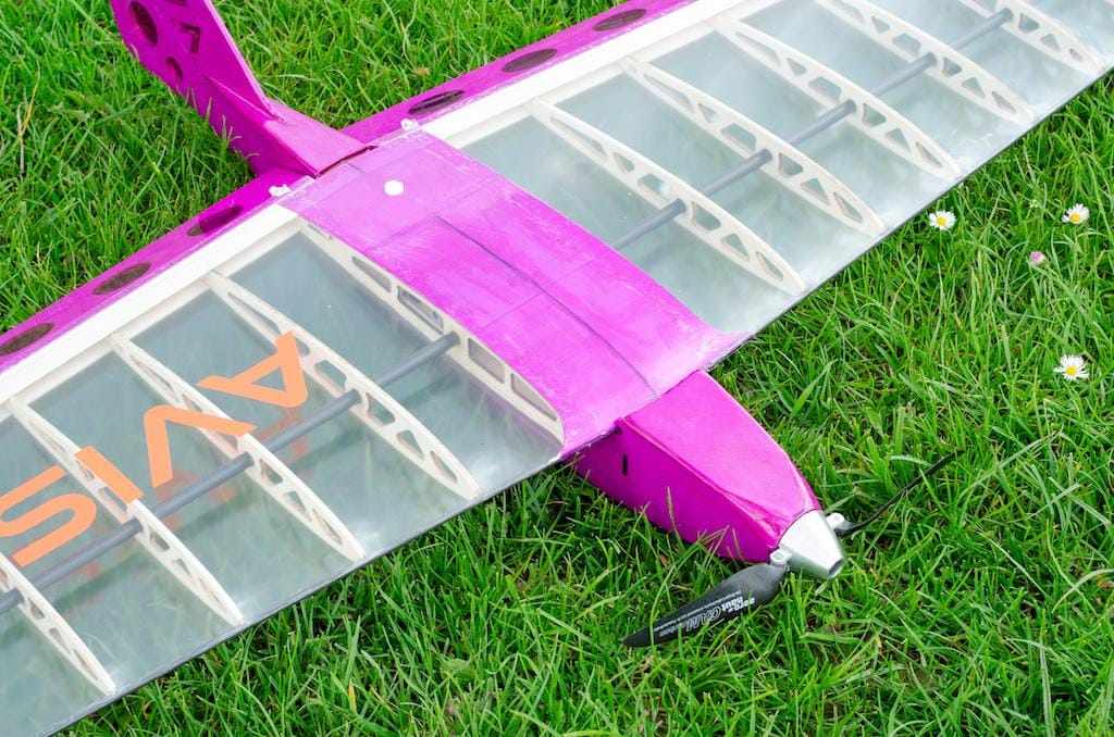 Avis RC Flying Wing Glider | DXF Plans Laser-cut Ready (DXF Digital ...