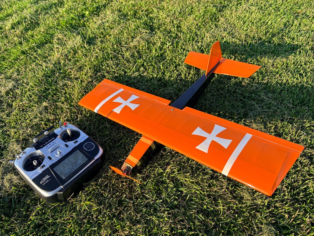 ミニスティックEvo RC飛行機設計図 | バルサ材模型飛行機、レーザー