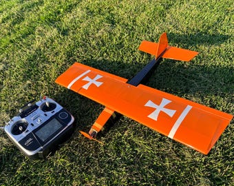 ミニスティックEvo RC飛行機設計図 | バルサ材模型飛行機、レーザー