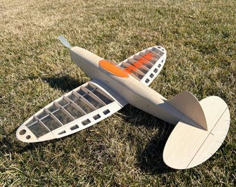 Phantom Mite RC Plane Plans | DXF Laser Cut Files, Balsa Wood Aircraft (Digital Download)