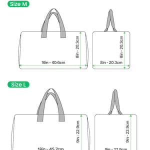 Bolso de fin de semana acolchado, regalo 2026, bolsa de viaje Coastal Camper, bolso de playa Beach Van Carryall, bolso con estampado oceánico, bolso de vacaciones de verano, regalo playero imagen 5