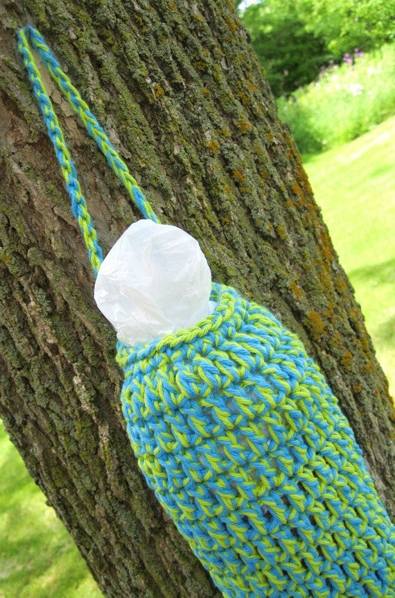 Instant Download Grocery Bag Holder Crochet Pattern May Etsy