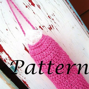 Instant Download - Grocery Bag Holder Crochet Pattern - May sell finished product