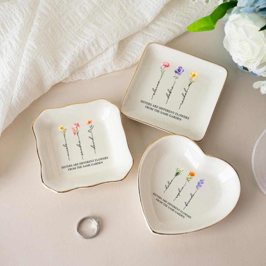 Birth Month Flower Tattoo Design Personalized Custom Floral Etsy