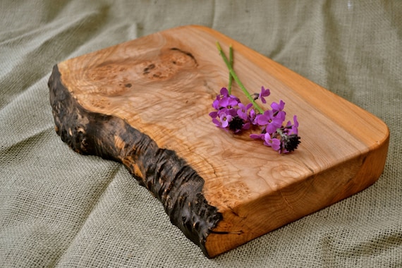 Wooden Chopping Board Top View stock illustrations