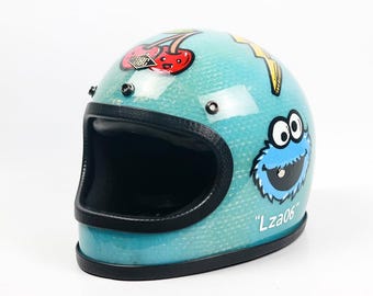 used】ヘルメット バンドT helmet L ヴィンテージ エイリアン used