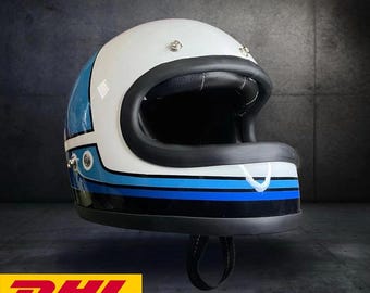 ac dc motorcycle helmet D.O.T. Daytona Cruiser- Hi-Gloss Black L