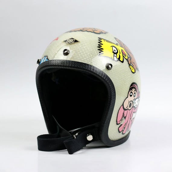 daytona big german novelty motorcycle helmet w road wings Novelty Motorcycle Helmet BIG German Style by Daytona-2 COLORS TO CHOOSE!