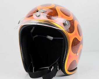1970's Arai Hirotake S70 Motorcycle Helmet With Visor Fits Women Fome Head  22 in Dia About 7x5.5 In - Etsy