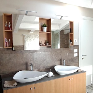 Piani di taglio per mobile da bagno di design