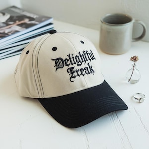 Embroidered Delightful Freak Hat, Cap