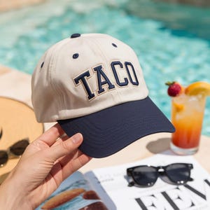 Embroidered Taco Hat – Trump Always Chickens Out Embroidered Cap