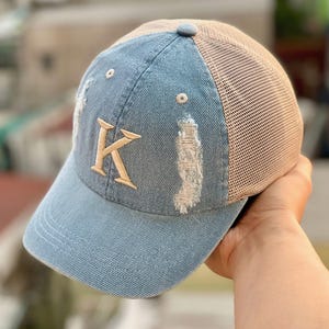 Custom Text Embroidered Denim Washed Hats, Personalized Dad Hat, Custom Text Hat, Gift For Her, Mama Hats, Christmas Gift, Bachelor Trip Hat