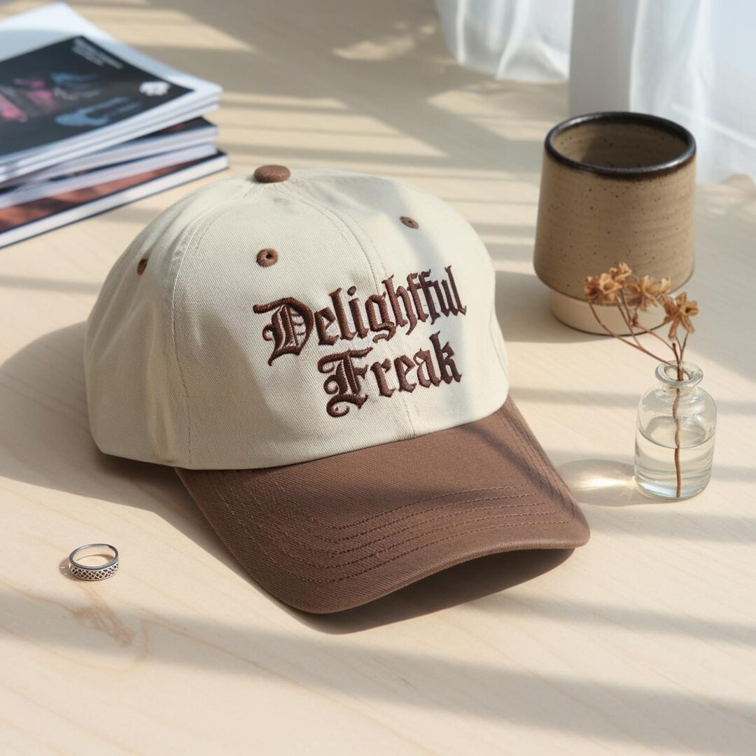 Embroidered Delightful Freak Hat, Cap - Etsy