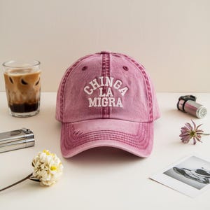 Embroidered Chinga La Migra Hat, Chinga La Migra Cap, Abolish Ice Political Hat DACA Hat Liberal Hat Immigrant Rights Hat Social Justice Hat