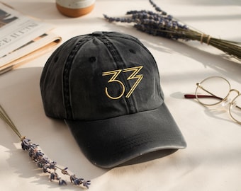 Embroidered Clair Obscur Expedition 33 Hat, Expedition 33 Cap, Clair Obscur Expedition 33 Hat, Game Hat, Father's day gift, 4th of July gift